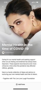 Deepika Padukone partners with Instagram to create wellness guide for mental health
