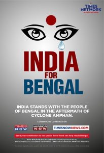 Times Network announces ‘India For Bengal’