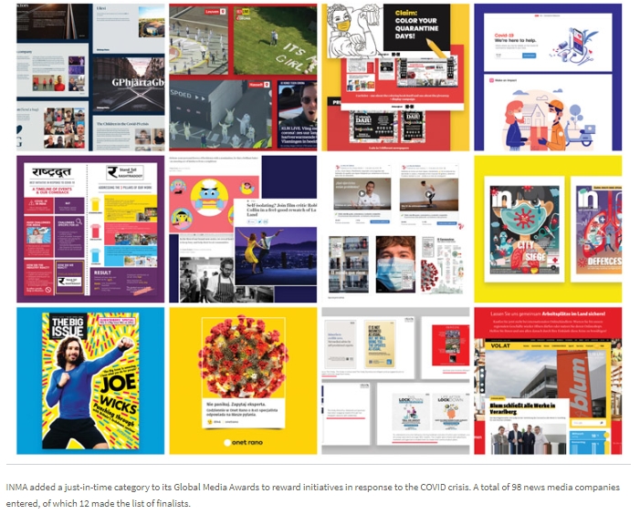 INMA unveils Global Media Awards winners