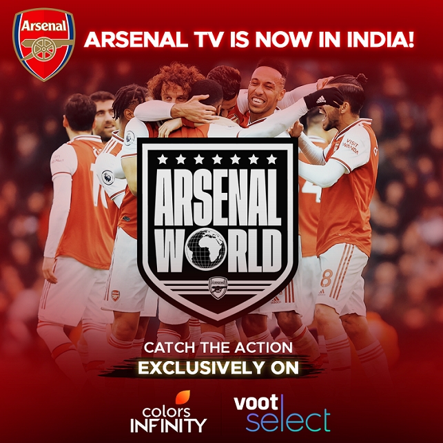 Step into the world of Arsenal FC with Arsenal TV, exclusively on VOOT SELECT