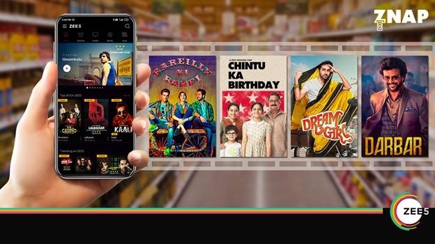 ZEE5 Global Announces Its Latest Partnership with Cashback App ZNAP