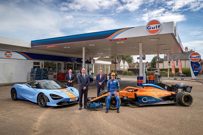Gulf Oil partners with McLaren