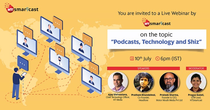 HT Smartcast launches Webinar Series on Podcasts