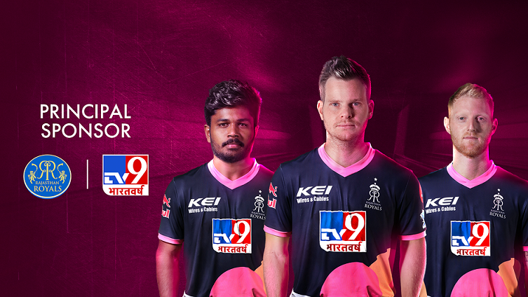 Rajasthan Royals welcome TV9 Network to the Family