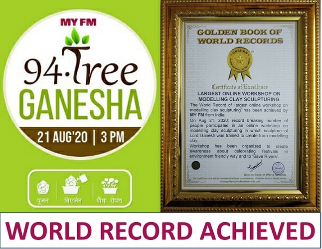 MY FM Creates World Record for Ganesh Chaturthi 2020
