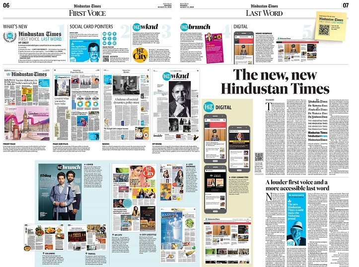 HT Media Group refreshes its flagship brand and launches the all-new Hindustan Times