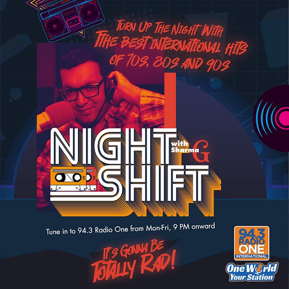 The Night Shift with Sharma G, is the best Retro show in town