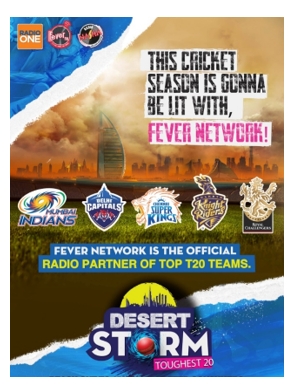Fever FM creates storm with Top T20 Teams this Cricketing Season 2 Fever FM creates storm with Top T20 Teams this Cricketing Season