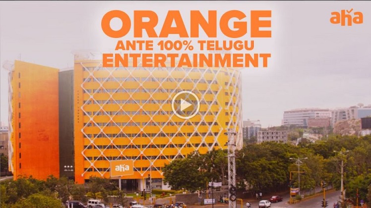 OTT platform aha paints the town orange with the best in 100 % Telugu content