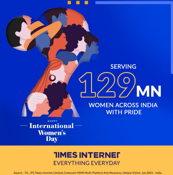 Times Internet Aiding Rise Of Largest Group Of Women Users On Indian Internet