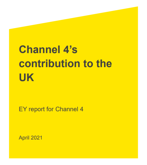 New EY report shows Channel 4 contributes nearly £1billion to the UK economy and supports more than 10,000 jobs across the UK
