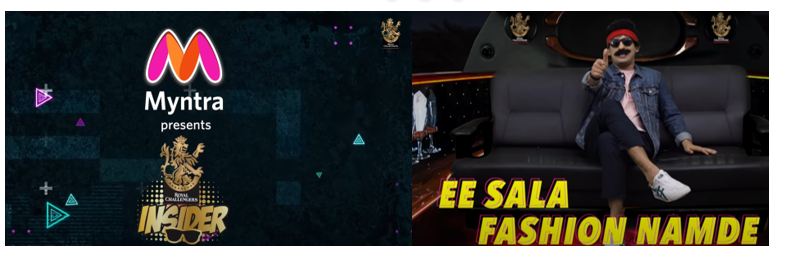 RCB announces Myntra as its ‘Official Fashion Partner’ in a quirky video with ‘Mr. Nags’