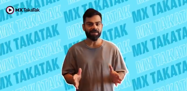 Indian skipper Virat Kohli signs up with MX TakaTak