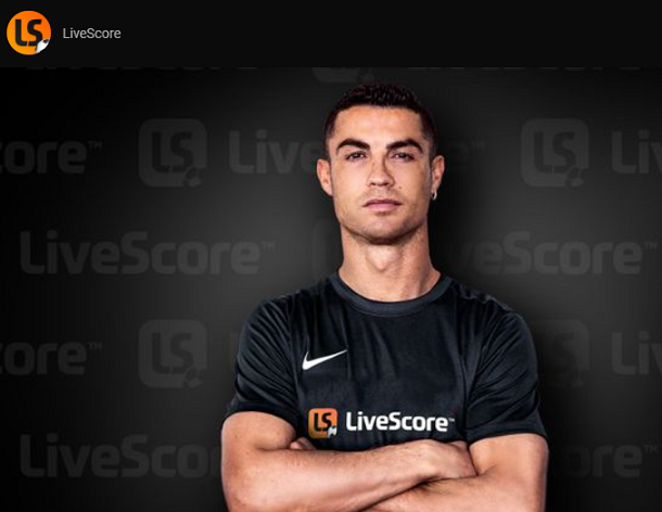 Cristiano Ronaldo joins LiveScore as Official Global Brand Ambassador