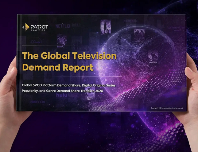 Netflix captured 53.5% of worldwide demand for digital original series in 2020