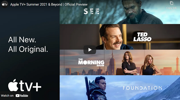 Apple TV+ releases a special preview of new and upcoming Apple Originals premiering in 2021