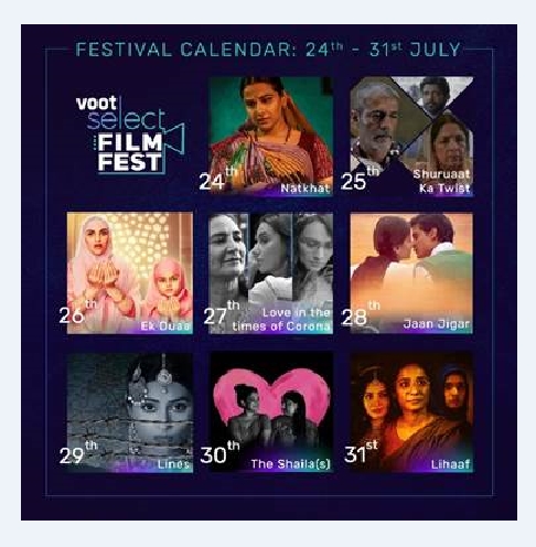 Voot Select brings the largest-ever direct to OTT Film Festival in India