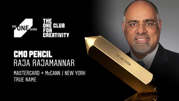 Mastercard’s Raja Rajamannar Wins The One Show 2021 CMO Pencil