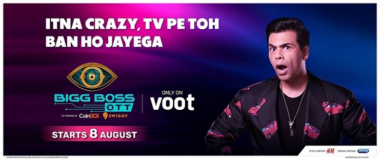 Voot welcomes Swiggy and CoinDCX as co-powered by sponsors for Bigg Boss OTT