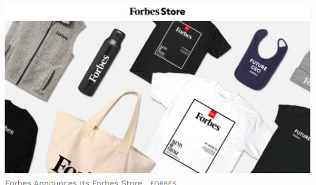 Forbes Announces The Forbes Store