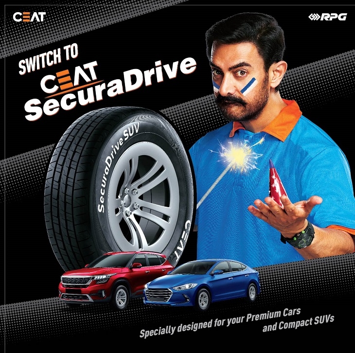 CEAT Tyres launches new Securadrive TVC with Aamir Khan