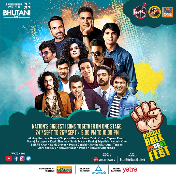 The Silver Lining is here! Bounce Back Bharat Festival is here to inspire the nation.