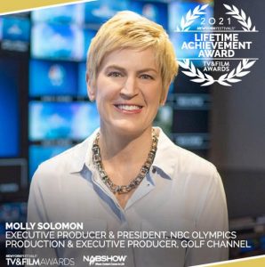 New York Festivals Honors NBC Sports’ Molly Solomon with the 2021 Lifetime Achievement Award