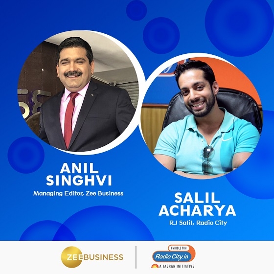 ZEE Business continues its editorial partnership with Radio City 91.1 FM consecutively for the 2nd year 2 ZEE Business continues its editorial partnership with Radio City 91.1 FM consecutively for the 2nd year