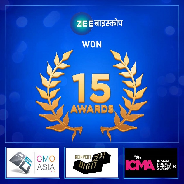 ZEE Biskope trailblazes by raking 15 laurels across prestigious forums