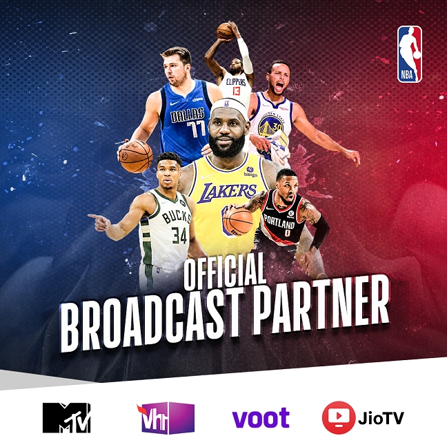 NBA and Viacom18 Announce Multiyear Broadcast and Streaming Partnership in India