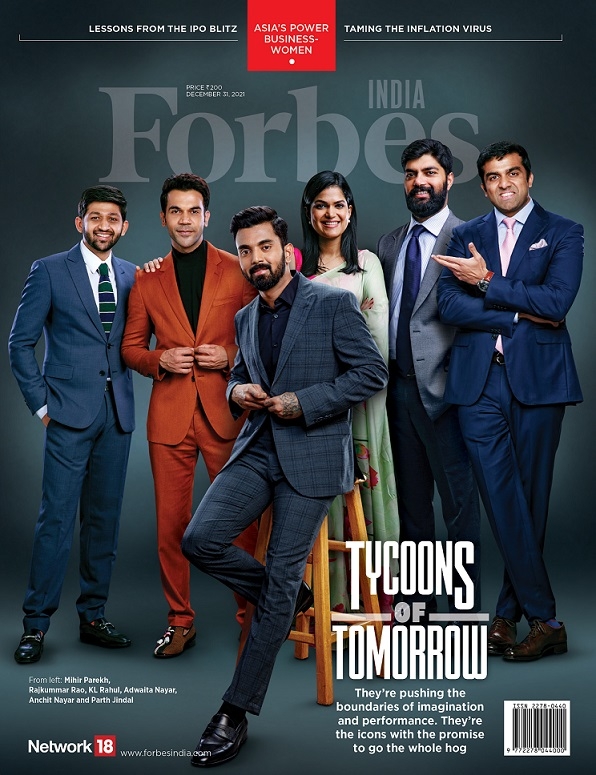Forbes India unveils the achievers of promise with ‘Tycoons of Tomorrow 2021’
