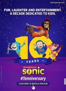 Viacom18’s Sonic celebrates 10 years of entertaining kids