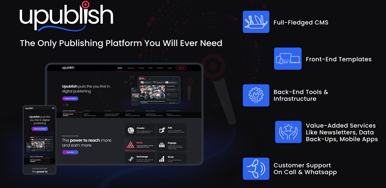 HT Media launches Upublish – the most comprehensive CMS for small and medium publishers