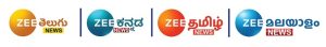 ZEE Group launches four digital regional news channels for South India