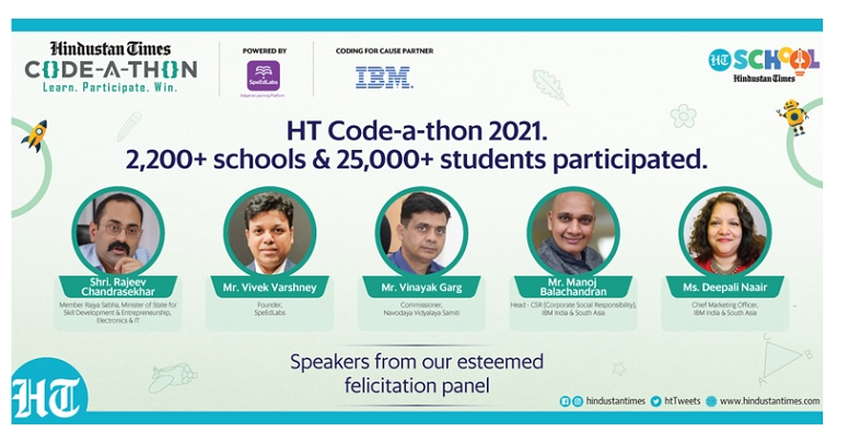 Hindustan Times concludes the second edition of HT Code-a-thon with over 25K registrations