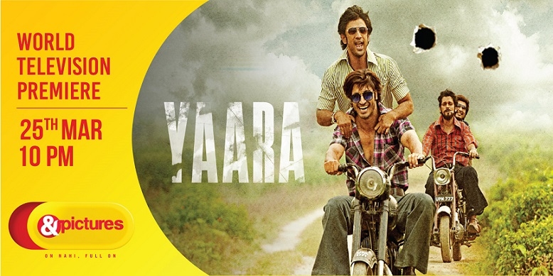 Witness crime, action, and full-on thrill with the World Television Premiere of Yaara on &pictures 2 Witness crime, action, and full-on thrill with the World Television Premiere of Yaara on &pictures