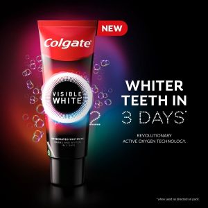 Colgate-Palmolive launches revolutionary 3 day-whitening toothpaste—Visible White O2 with Active Oxygen