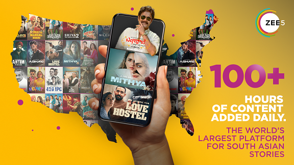 ZEE5 Global surges ahead in the U.S. within just eight months of launch