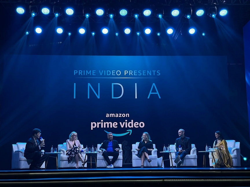 Karan Johar chats with Amazon leaders at India's very first 'Prime Video Presents' event