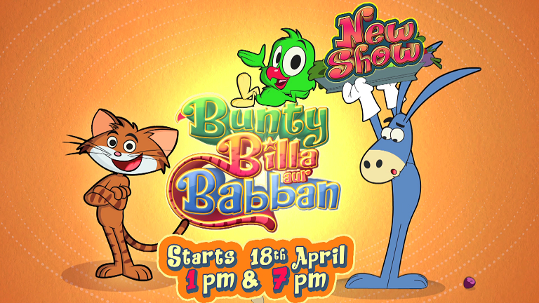 Toonz show Bunty Billa aur Babban premiers on Discovery Kids