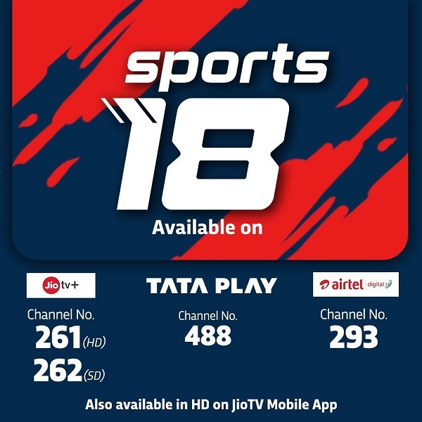 Viacom18 launches its sports channel Sports18