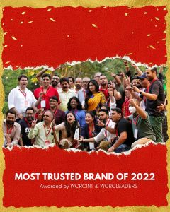 RED FM India Awarded “India’s Most Trusted Brand 2022” by WCRCINT