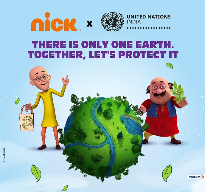 This World Environment Day, Nickelodeon joins hands with the United Nations in India to protect our #OnlyOneEarth