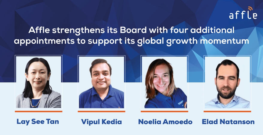 Affle strengthens its Board with four additional appointments to support its global growth momentum