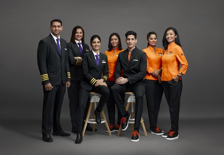 Akasa Air unveils its airline crew uniform