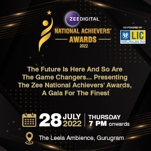 ZEE Digital to host the Zee National Achievers’ Awards 2022
