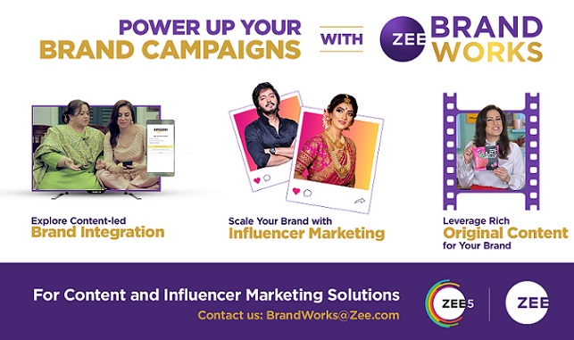 ZEEL launches ZEE Brand Works