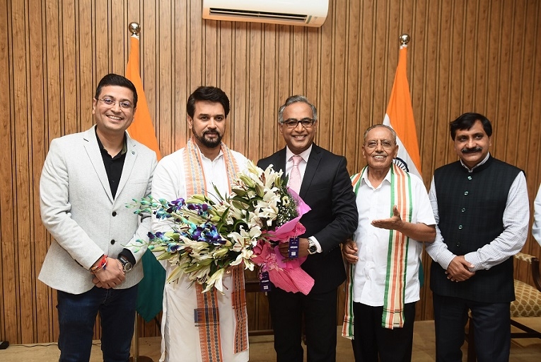 Shri Anurag Thakur launches Bharat24, channel goes LIVE from 15th August