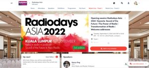 Radiodays Asia 2022 packed with great sessions