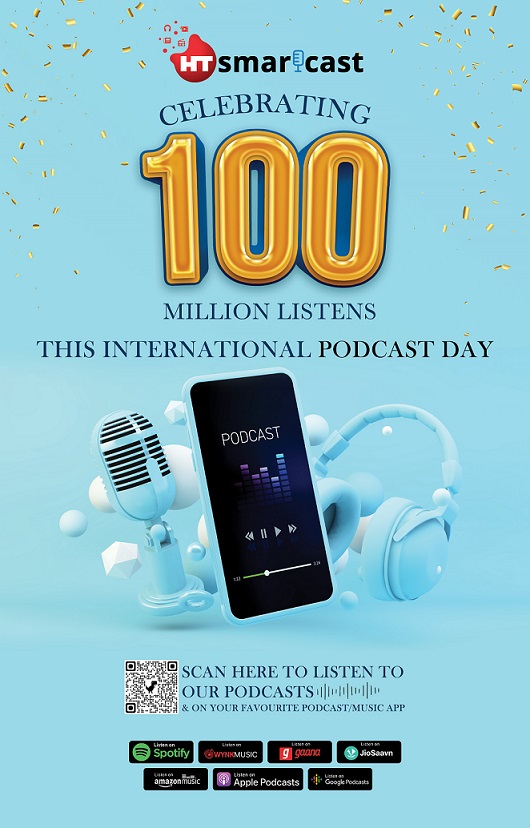 HT Smartcast celebrates 100 Million+ Listens this International Podcast Day